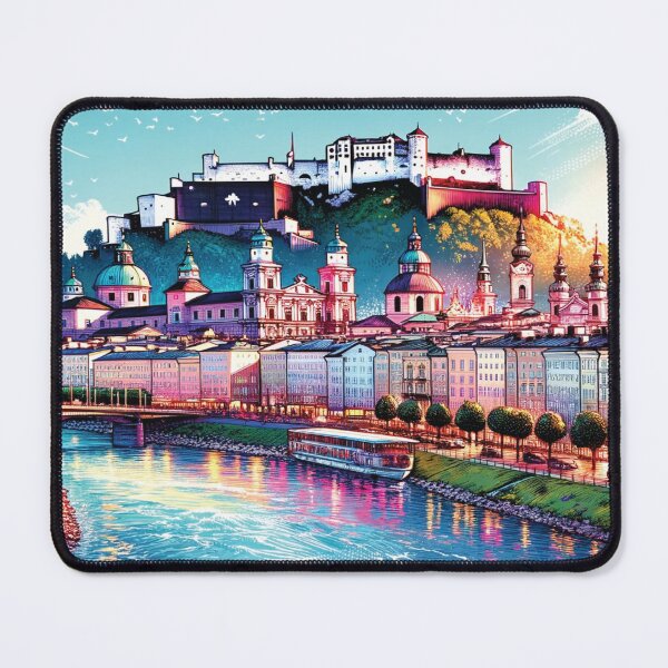 Item preview, Radiant Dawn over Salzburg designed and sold by Era-of-Traveler.