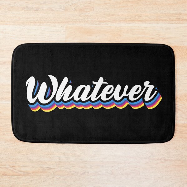 Item preview, Whatever retro txt designed and sold by Krissys-Art.