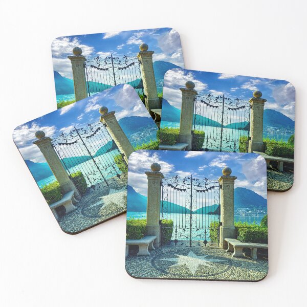 Item preview, The Garden Gate - Lake Lugano, Switzerland designed and sold by Kathy Weaver.