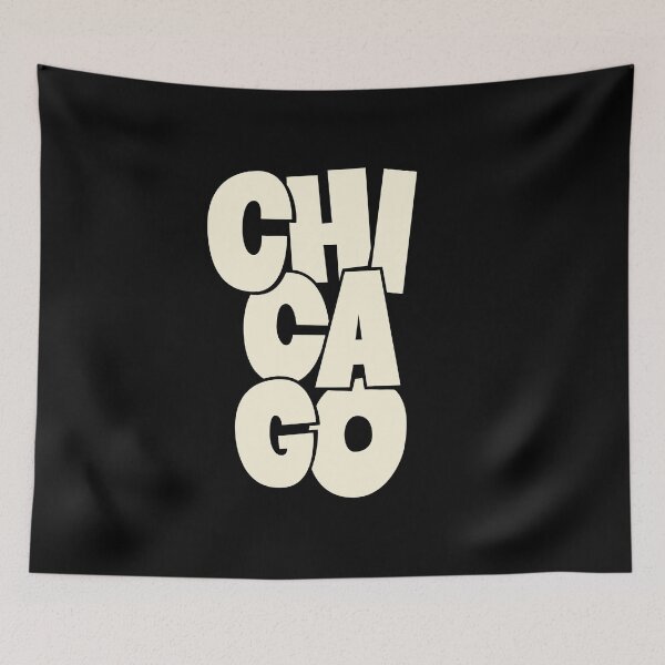 Item preview, Handsketched Blockletters Chicago Design designed and sold by Boogosh.