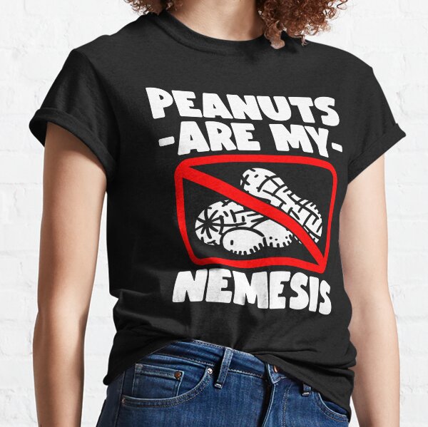 Peanuts, Snoopy Candy Cane Food Dish T-Shirt