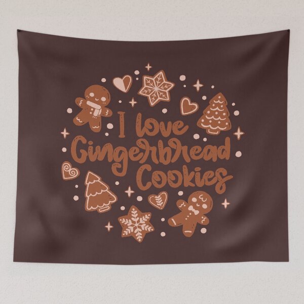 Item preview, I Love Gingerbread Cookies designed and sold by xMorfina.