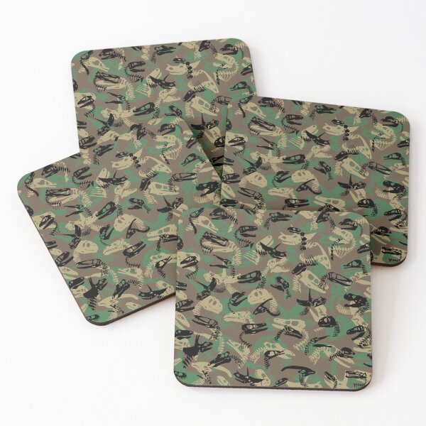 Item preview, Dinosaur Lover Dino Woodland Jungle Camo Camouflage Pattern designed and sold by GrandeDuc.