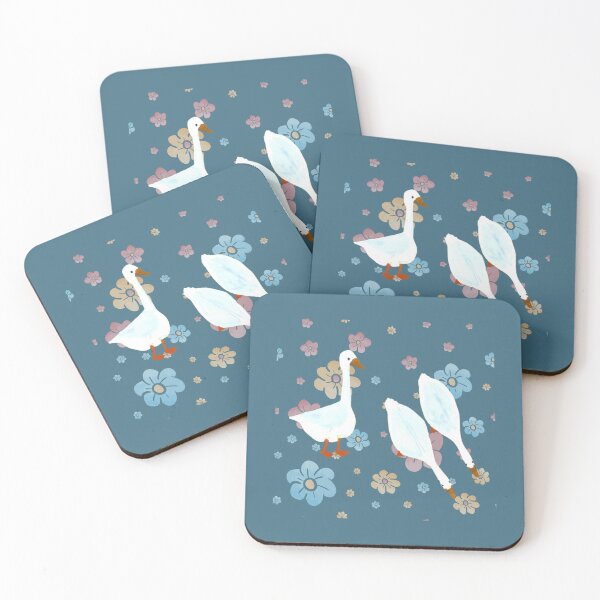 Item preview, Goose Walking In The Garden designed and sold by EllyArtStudio.