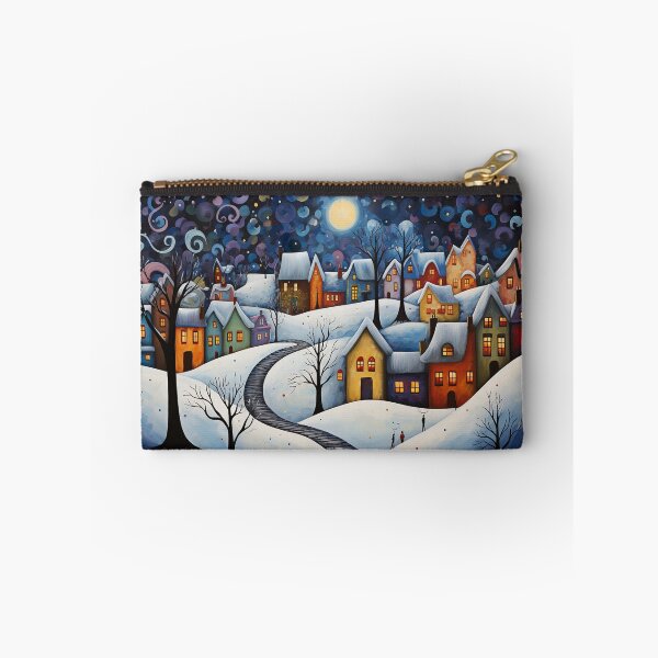 Item preview, Beautiful Village In The Winter designed and sold by Michealfashion.