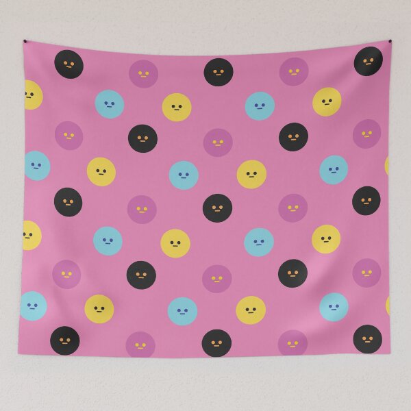Item preview, Pink Neutral Face Pattern  designed and sold by LeizyShop.