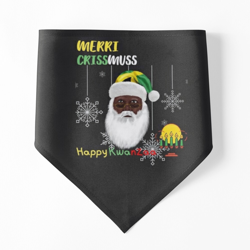 Funny Black Jamaican Santa, Merri Crissmuss in Jamaican Patois, Kwanzaa  blessings