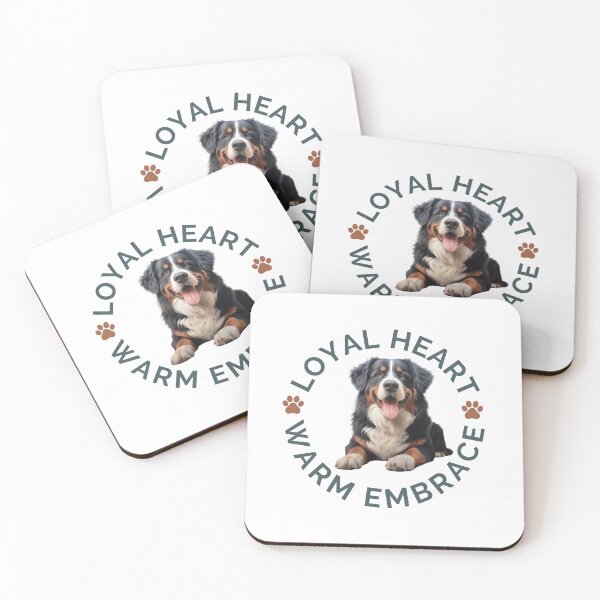 Item preview, Bernese Mountain Dog - Loyal Heart Warm Embrace design for bernedoodle and pet lovers designed and sold by TheVirtualSpace.