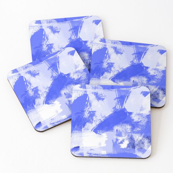 Artikelvorschau, Abstract Colour Grunge Paint Pattern Blue entworfen und verkauft von PritchBlack.