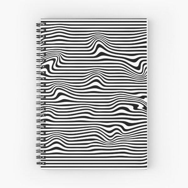 Item preview, Optical waves - black and white designed and sold by My-fake-places.