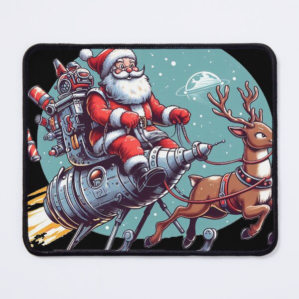 Item preview, Santa’s Rocket Sleigh outer space design spalaxy designed and sold by SpaLaxy Store.
