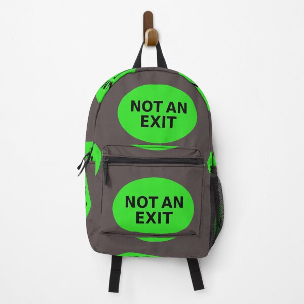 Item preview, NOT AN EXIT sign designed and sold by lobodelnoir.
