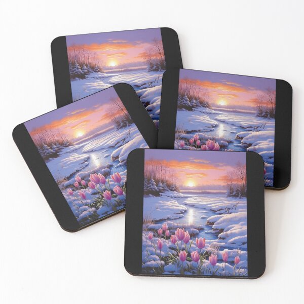 Artikelvorschau, Tulpen bei Sonnenuntergang entworfen und verkauft von Michealfashion.