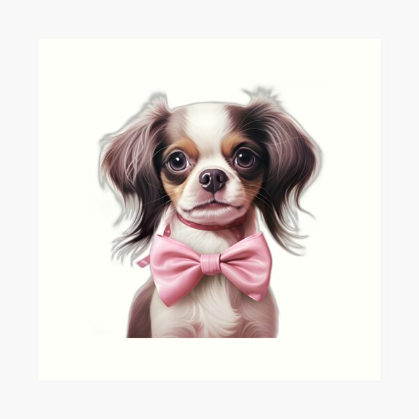 Preppy Dog Art Prints for Sale