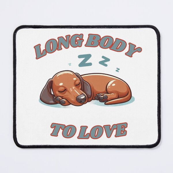 Item preview, cute dachshund designed and sold by Animalia-.
