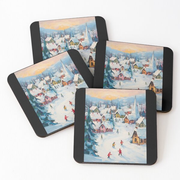 Item preview,  Merry village at Christmas designed and sold by Michealfashion.