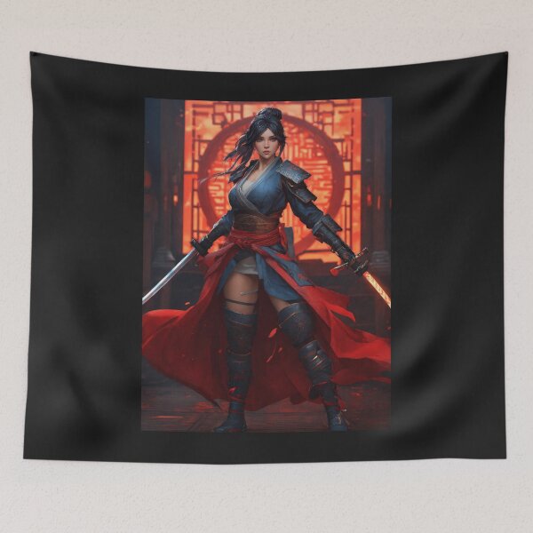 Item preview, Chinese Warrior Women designed and sold by RaF71PrO.