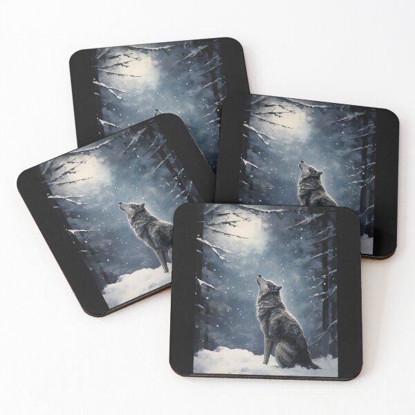 Aperçu de l'œuvre Loup solitaire créée et vendue par Michealfashion.