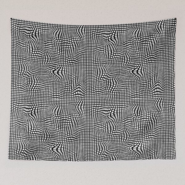 Item preview, Optical grid - black and white designed and sold by My-fake-places.
