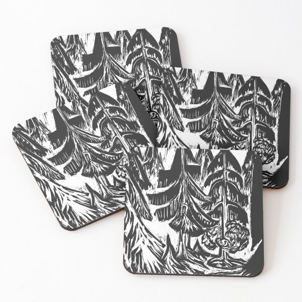 Item preview, Taunustannen by Ernst Ludwig Kirchner - Transparent Design designed and sold by toydinosaur.