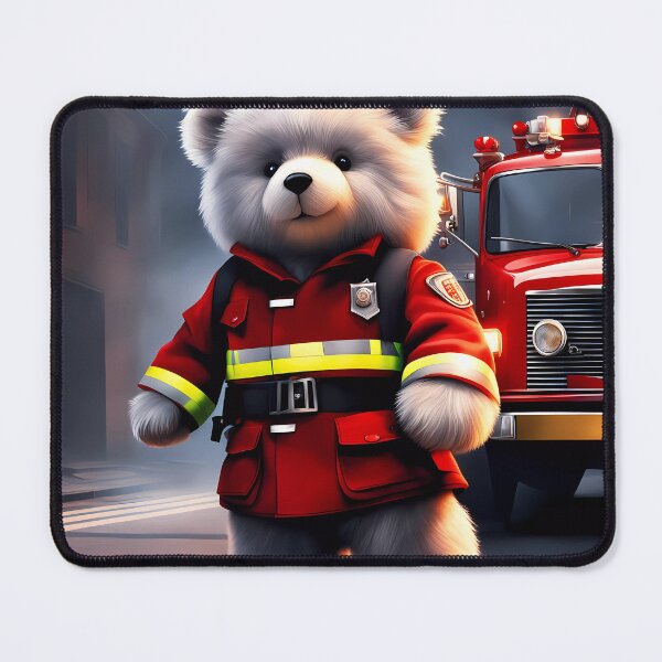 Item preview, Teddy as a Fireman designed and sold by Colin Bentham.