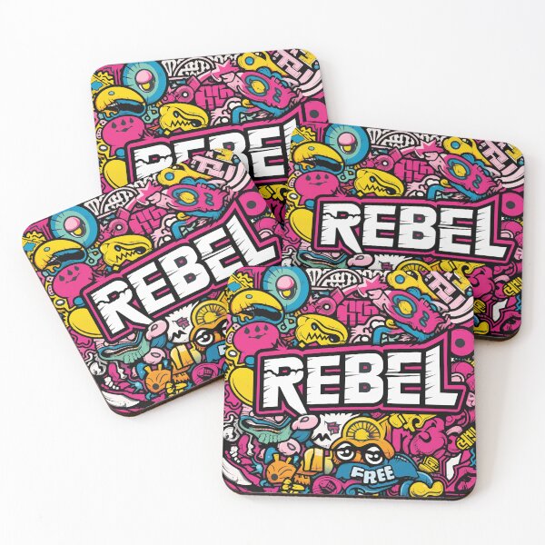 Item preview, REBEL FREE T003 Kawaii Manga Anime Gacha Sticker designed and sold by KsaveraArt.