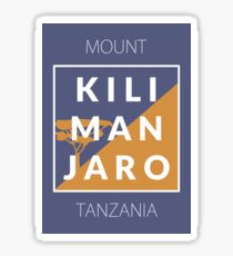 Kilimanjaro Sticker