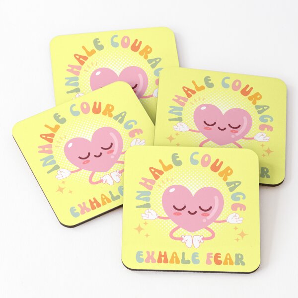 Item preview, Inhale Courage Exhale Fear designed and sold by ohappidayz.