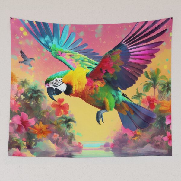 Item preview, Parrot Flying 4 designed and sold by 3dvirtualand.