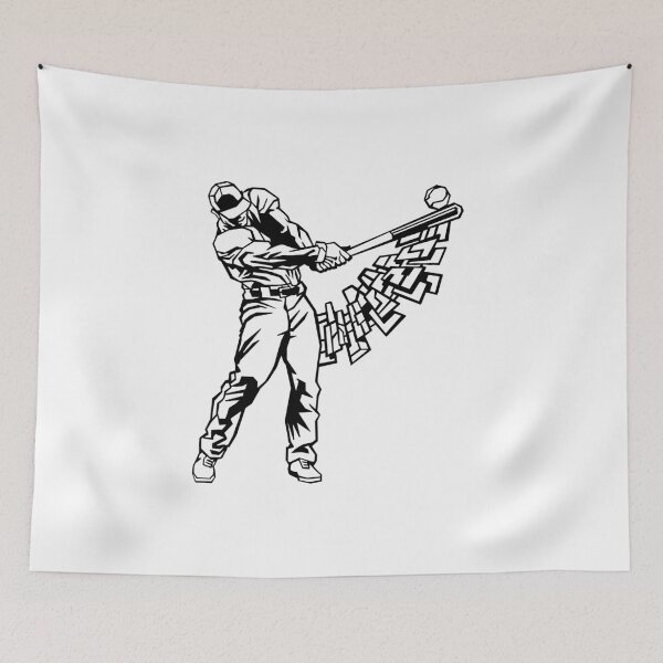 Item preview, Jugador de baseball designed and sold by CNC Art Design Studio.