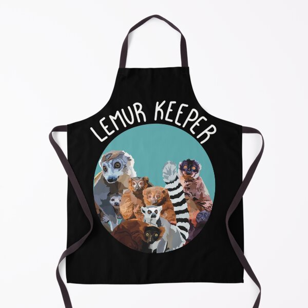 Item preview, L is for Lemur Keeper, Lemur Keeper – Wildlife Carer Design for Zookeepers and Animal Lovers designed and sold by PrettylittlepastelUk.