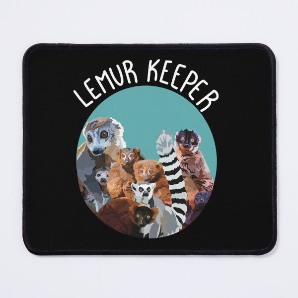 Item preview, L is for Lemur Keeper, Lemur Keeper – Wildlife Carer Design for Zookeepers and Animal Lovers designed and sold by PrettylittlepastelUk.