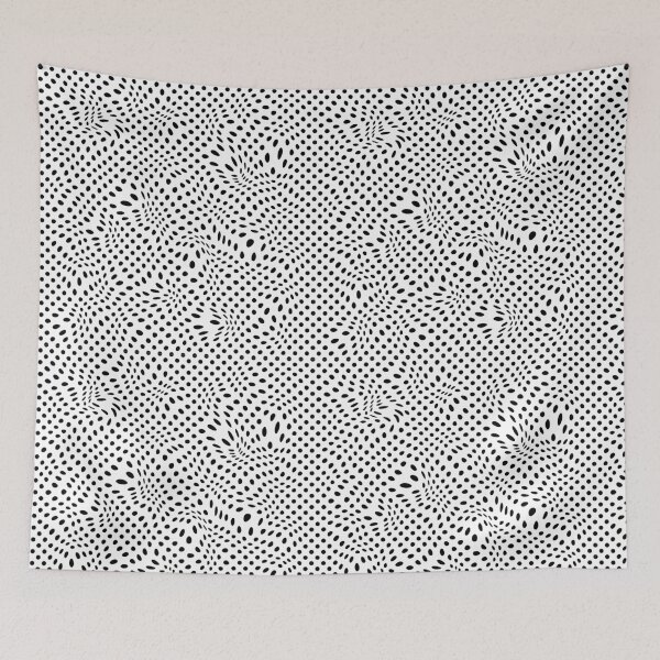 Item preview, Optical dots - black and white designed and sold by My-fake-places.