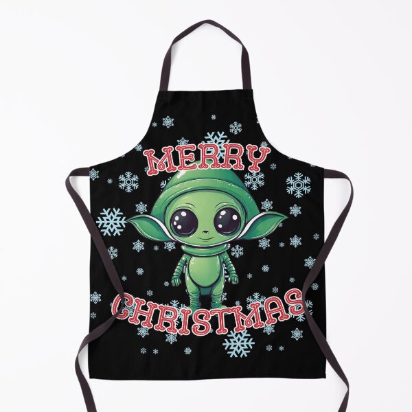 Item preview, Cute Alien Santa - Merry Christmas designed and sold by letsgetinspired.