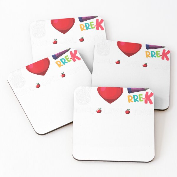 Item preview, Peace Love Teach Pre-K teacher Back To School Gifts designed and sold by CupcakeNieves.