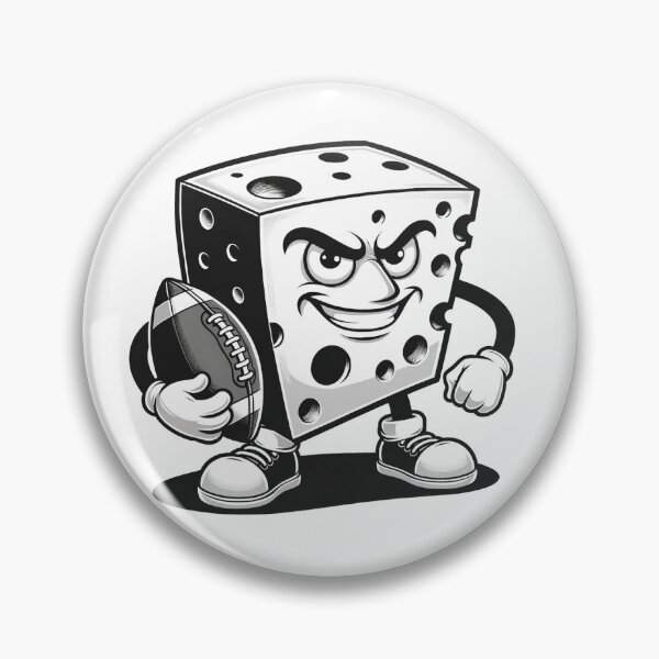 Item preview, Funny Cheesehead Football designed and sold by aetherAI.