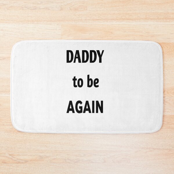 Item preview, daddy to be again  designed and sold by MKshoper.