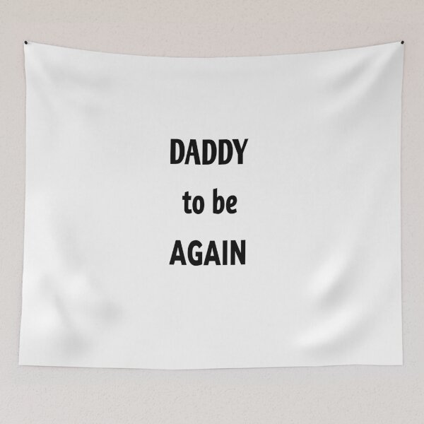 Item preview, daddy to be again  designed and sold by MKshoper.