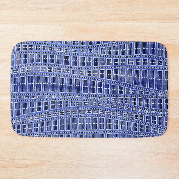 Item preview, Blue pattern designed and sold by InspiringLines.