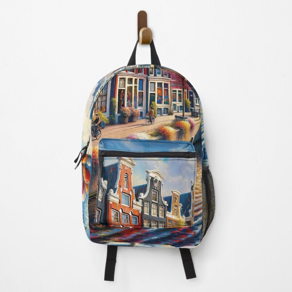 Item preview, Spring in Amsterdam - AI Art designed and sold by Oilix.