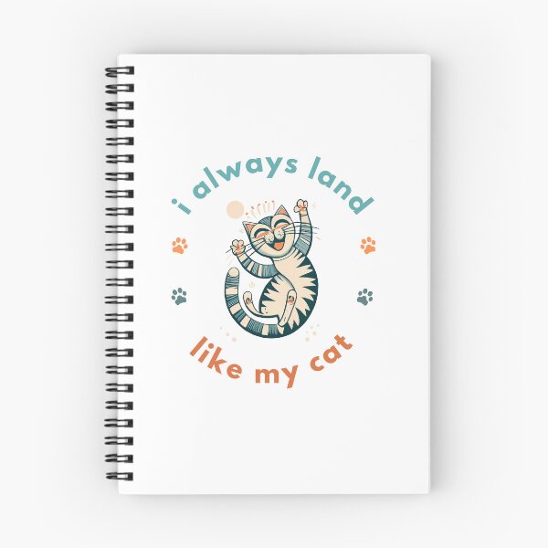 Item preview, I always land like my cat designed and sold by moderncolor.