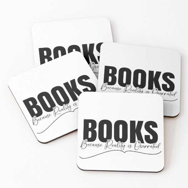 Item preview, Books - Because Reality is Overrated designed and sold by askthebookbug.