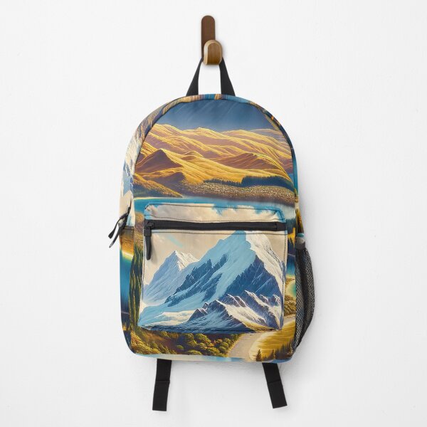 Item preview, New Zealand's South Island - AI Art designed and sold by Oilix.