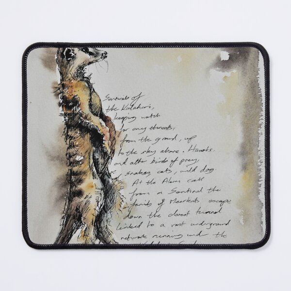 Item preview, Meerkat Story designed and sold by TamrynPohlArt.