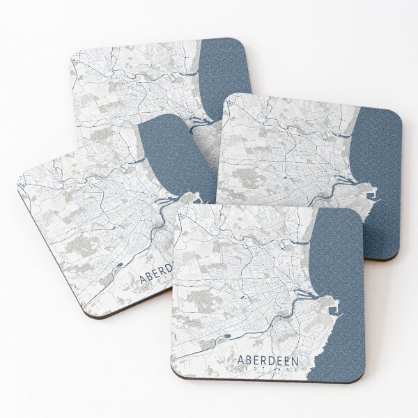 Item preview, Aberdeen City Map of Scotland - Coastal designed and sold by deMAP.