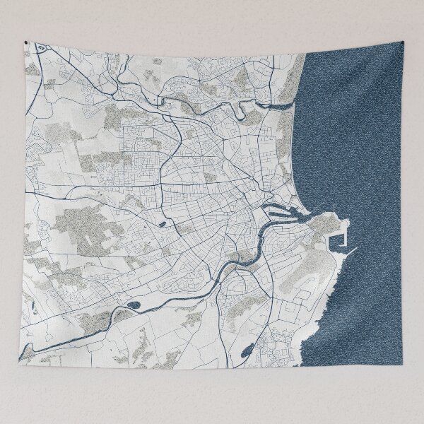 Item preview, Aberdeen City Map of Scotland - Coastal designed and sold by deMAP.