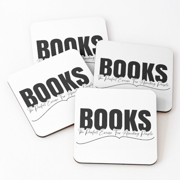 Item preview, Books - The Perfect Excuse For Avoiding People designed and sold by askthebookbug.