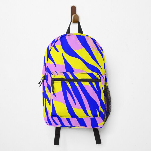 Item preview, Animal Stripes Pattern Blue, Pink, Yellow designed and sold by PritchBlack.