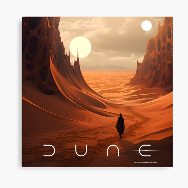 Vista previa del artículo con la obra «Arte de fans de Duna 2020», diseñado y vendido por AngelinaBezm.