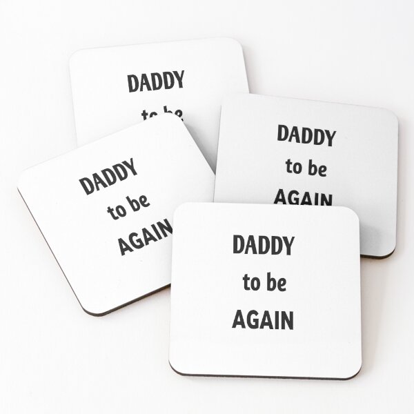 Item preview, daddy to be again  designed and sold by MKshoper.